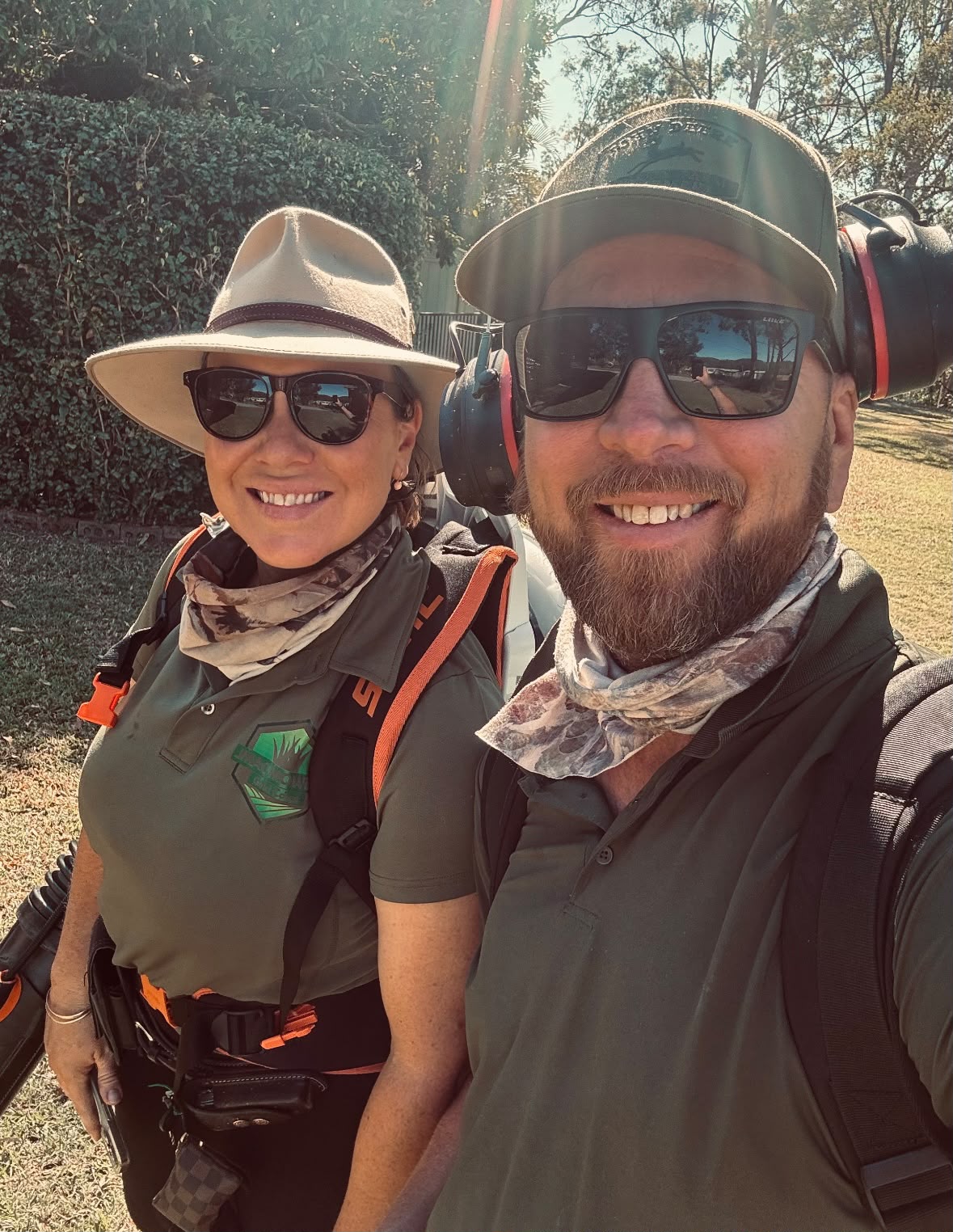 Dave and Callie from JMAC Mowing & Maintenance